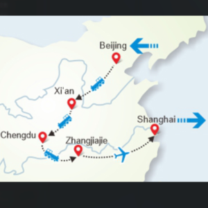 MH‑0107 14 Days Beijing‑Xi’an‑Chengdu‑Zhangjiajie‑Shanghai Tour