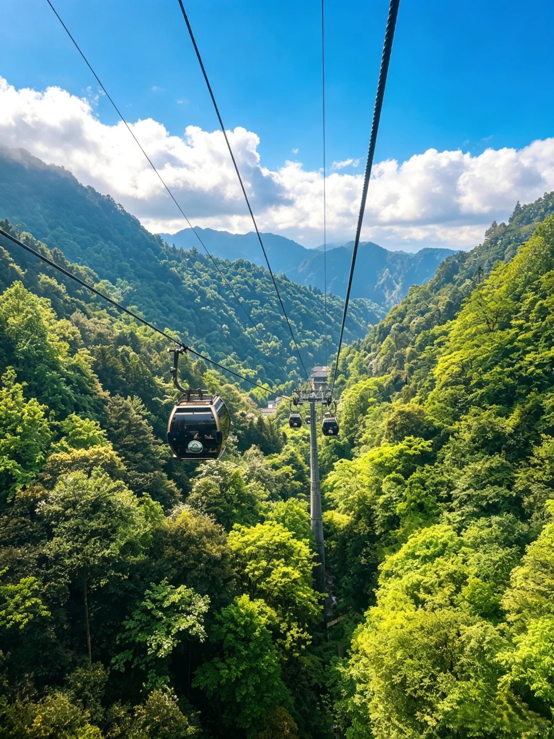 Zhangjiajie mountain cable car